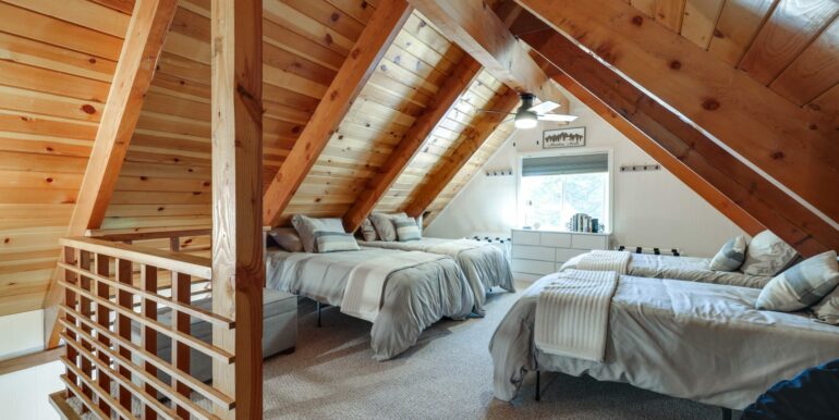Friesen Cabin Loft Bedroom